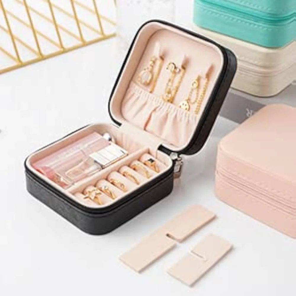 Black Travel Jewelry Case